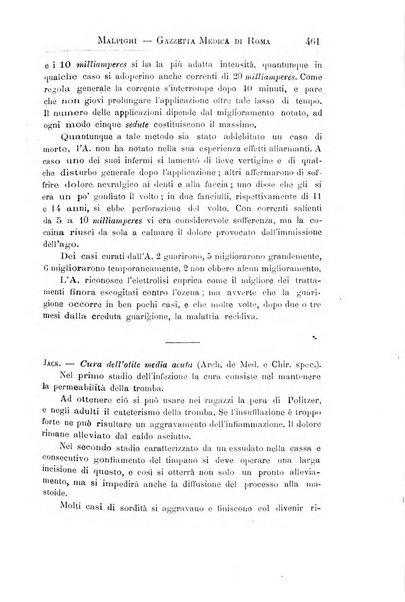 Gazzetta medica Malpighi