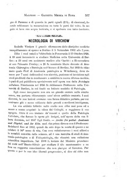 Gazzetta medica Malpighi