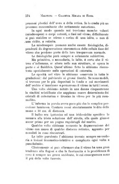 Gazzetta medica Malpighi