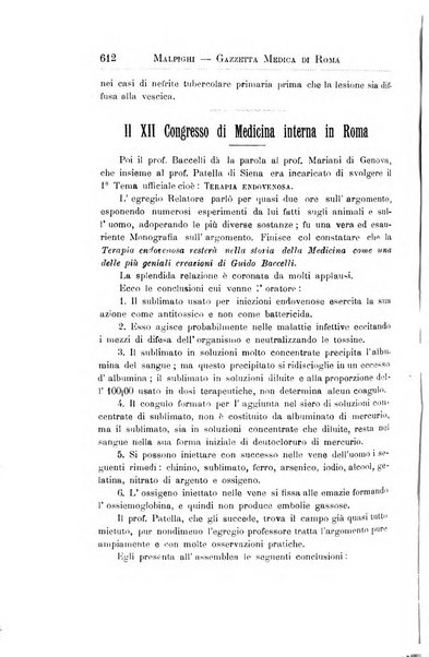 Gazzetta medica Malpighi