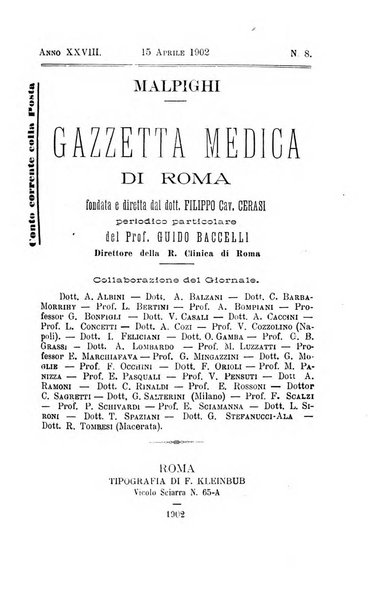 Gazzetta medica Malpighi