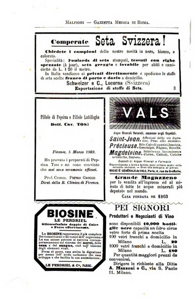 Gazzetta medica Malpighi