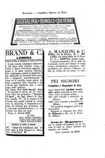 Gazzetta medica Malpighi