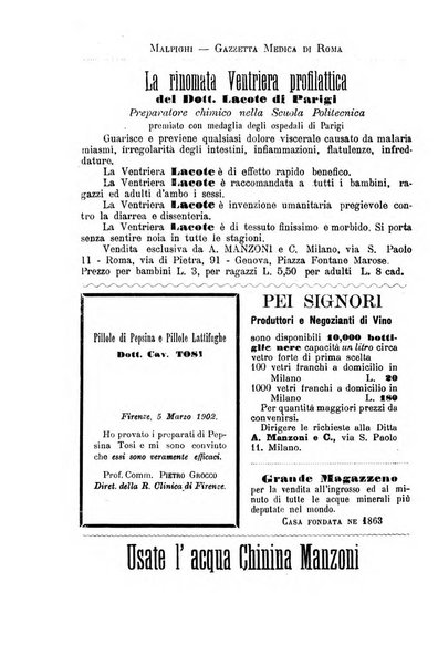 Gazzetta medica Malpighi