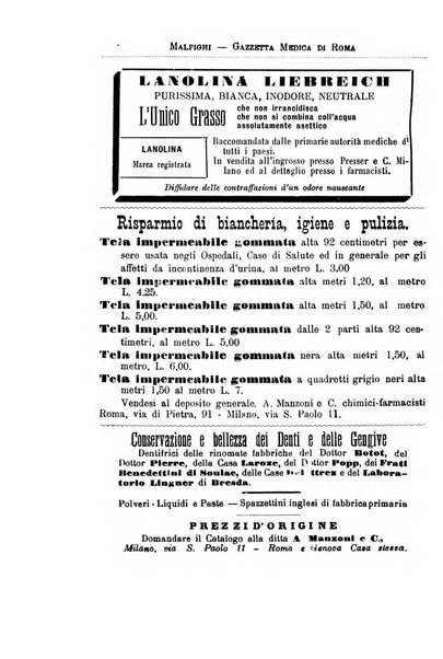 Gazzetta medica Malpighi