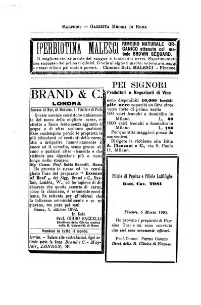 Gazzetta medica Malpighi