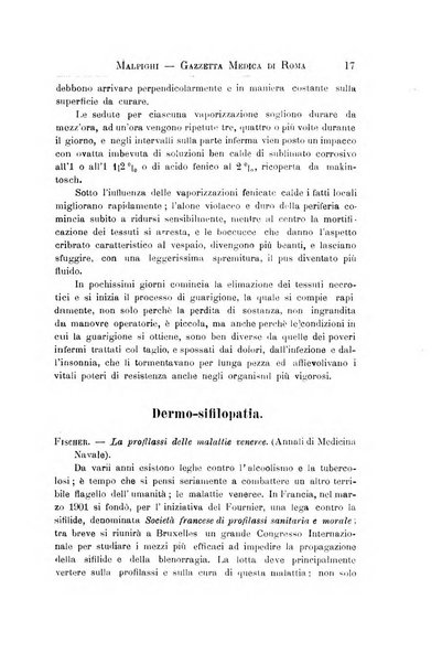 Gazzetta medica Malpighi