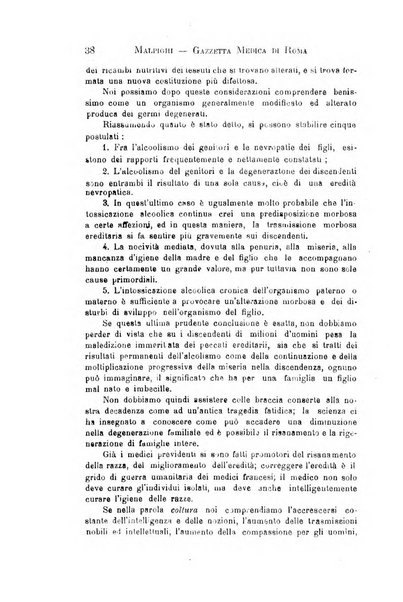 Gazzetta medica Malpighi