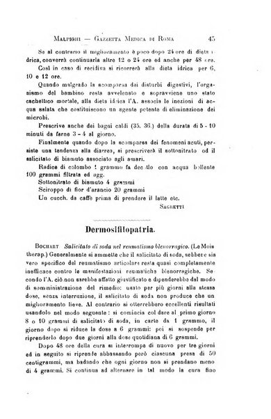 Gazzetta medica Malpighi