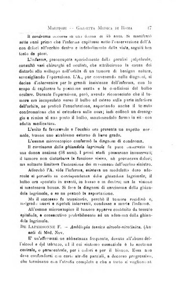 Gazzetta medica Malpighi