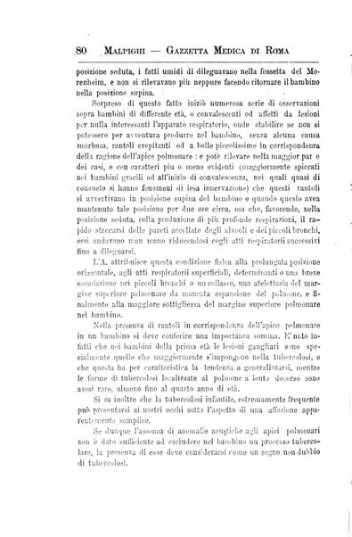 Gazzetta medica Malpighi