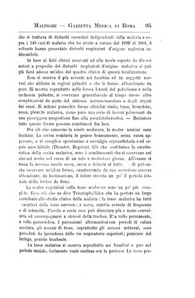 Gazzetta medica Malpighi