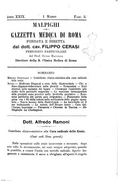 Gazzetta medica Malpighi