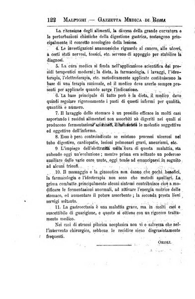 Gazzetta medica Malpighi