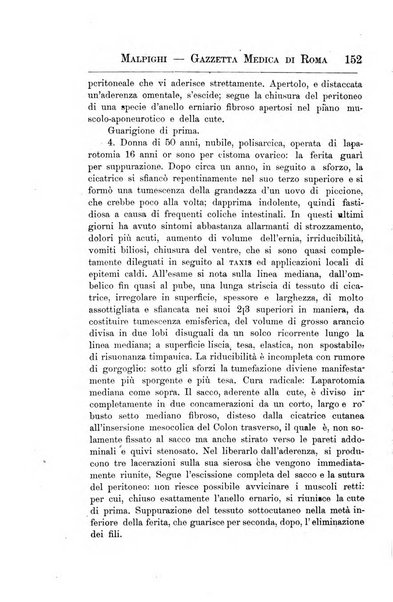 Gazzetta medica Malpighi