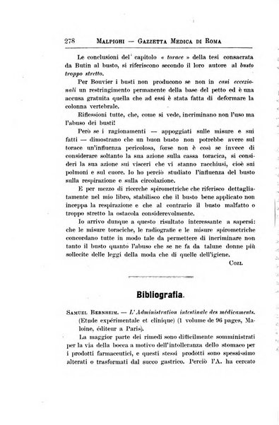 Gazzetta medica Malpighi