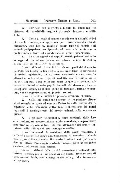 Gazzetta medica Malpighi