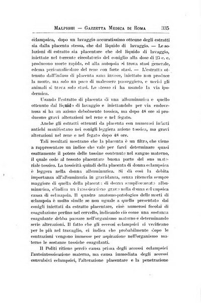 Gazzetta medica Malpighi