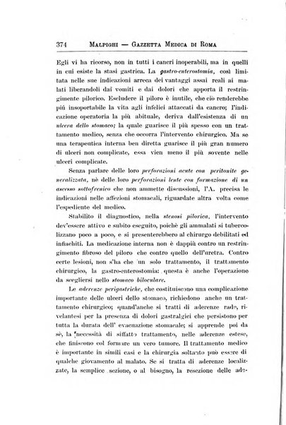 Gazzetta medica Malpighi