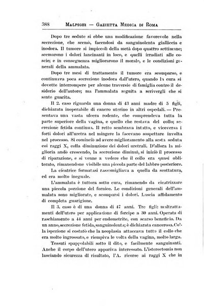 Gazzetta medica Malpighi