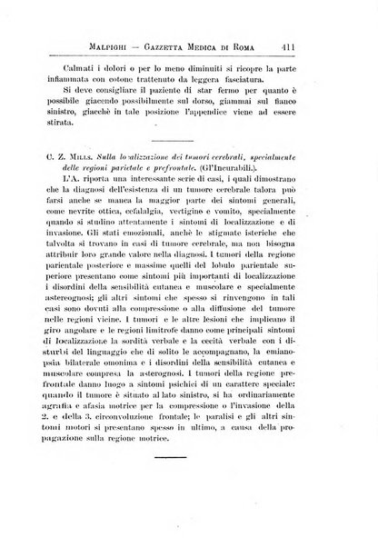 Gazzetta medica Malpighi