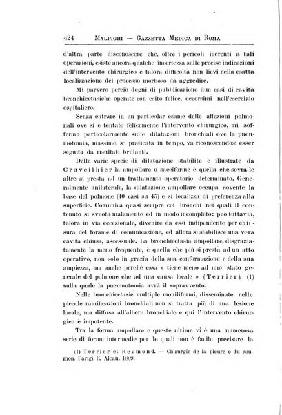 Gazzetta medica Malpighi