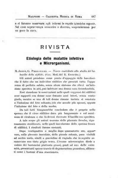 Gazzetta medica Malpighi