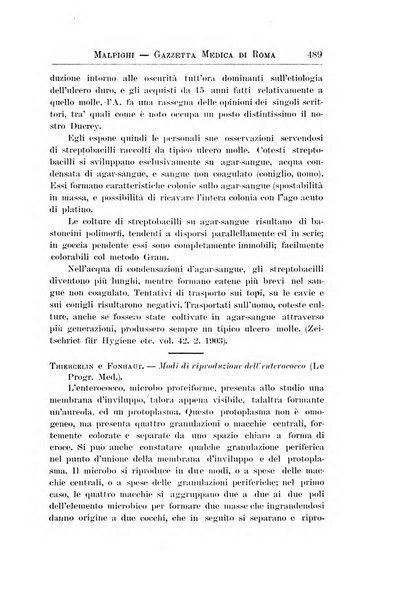 Gazzetta medica Malpighi