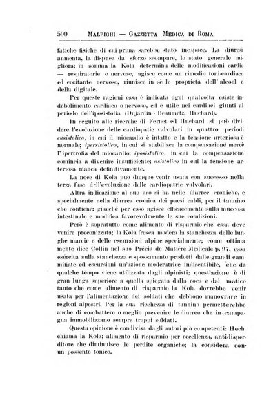 Gazzetta medica Malpighi