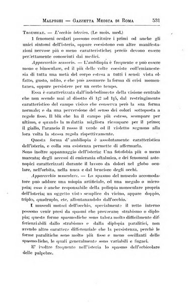 Gazzetta medica Malpighi