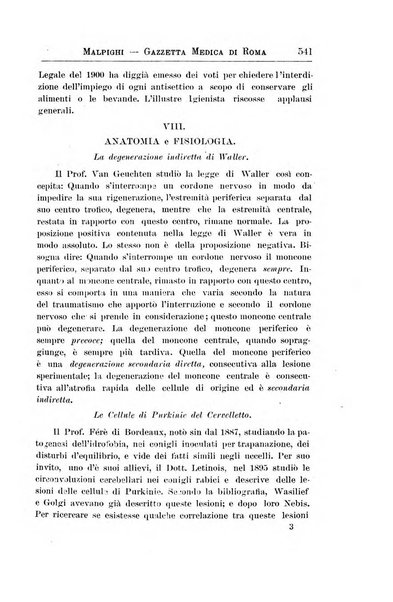 Gazzetta medica Malpighi