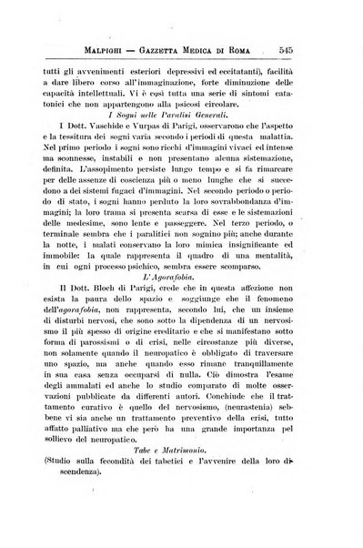 Gazzetta medica Malpighi