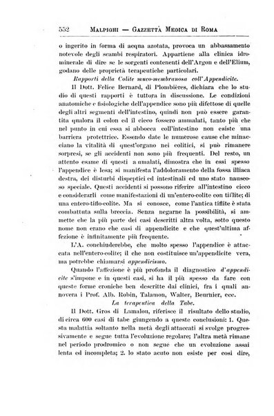 Gazzetta medica Malpighi