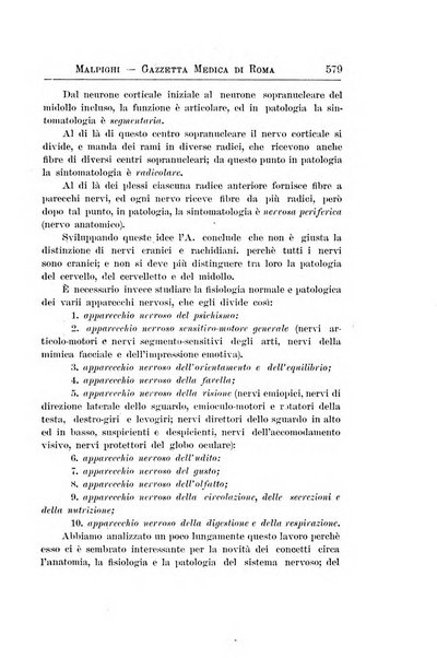 Gazzetta medica Malpighi