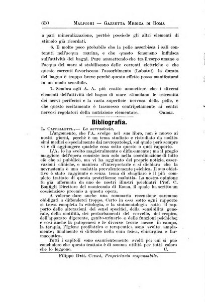 Gazzetta medica Malpighi