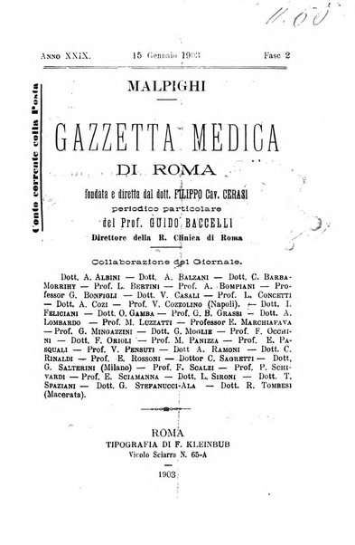 Gazzetta medica Malpighi