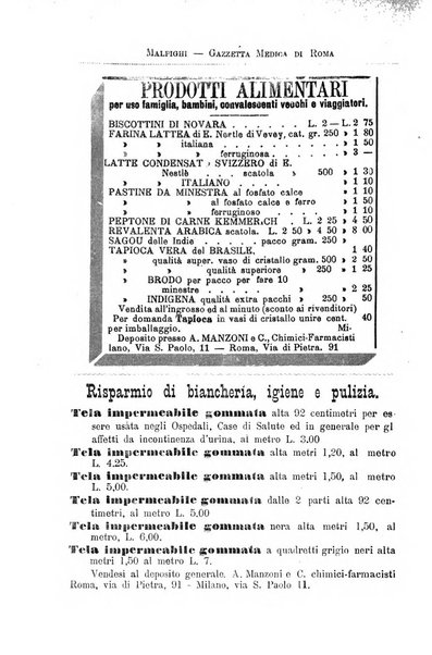 Gazzetta medica Malpighi