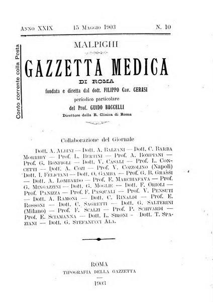 Gazzetta medica Malpighi