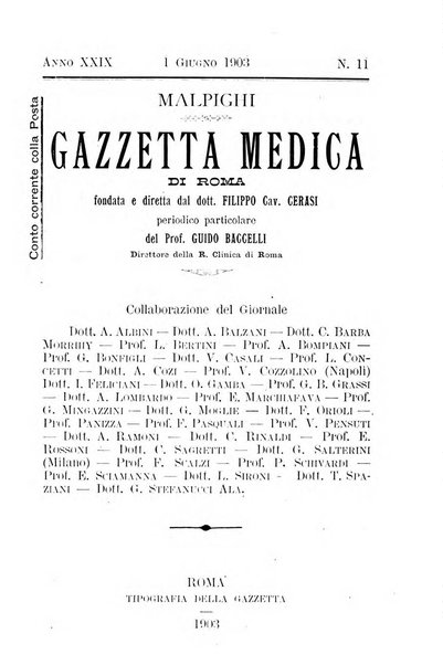 Gazzetta medica Malpighi