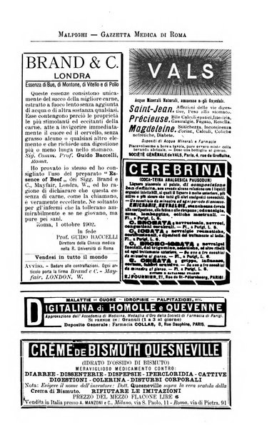 Gazzetta medica Malpighi