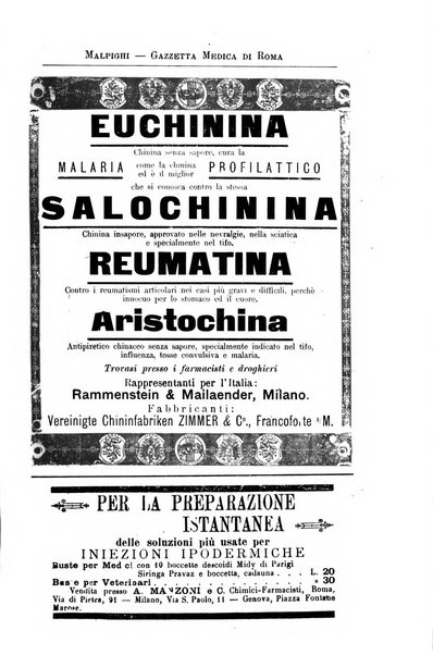 Gazzetta medica Malpighi