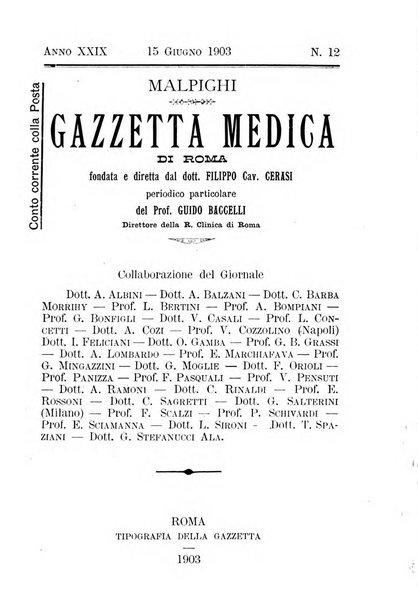 Gazzetta medica Malpighi