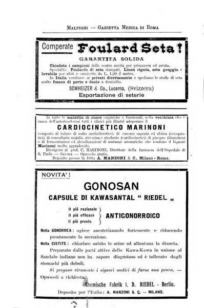 Gazzetta medica Malpighi