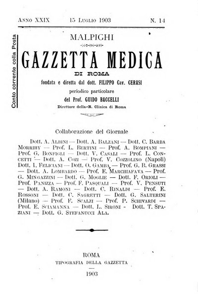 Gazzetta medica Malpighi