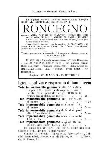 Gazzetta medica Malpighi