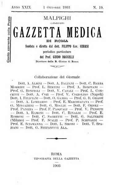 Gazzetta medica Malpighi