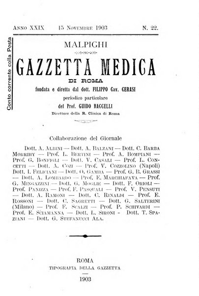 Gazzetta medica Malpighi