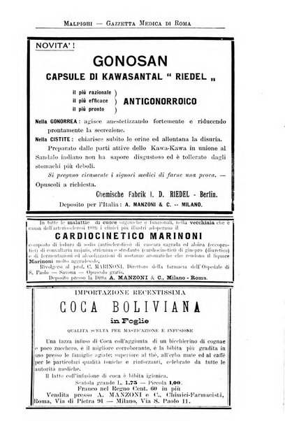 Gazzetta medica Malpighi