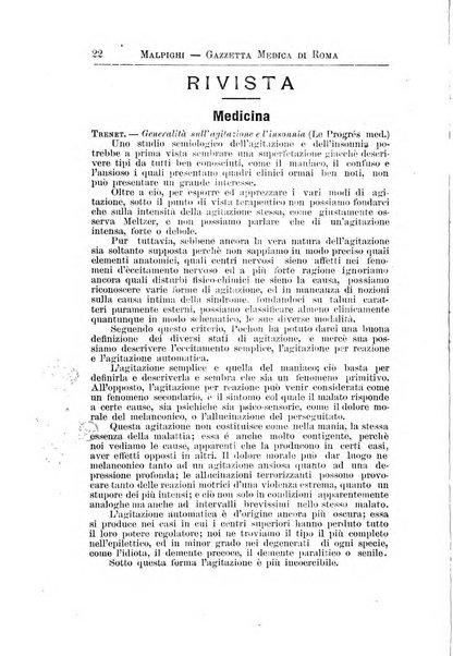 Gazzetta medica Malpighi