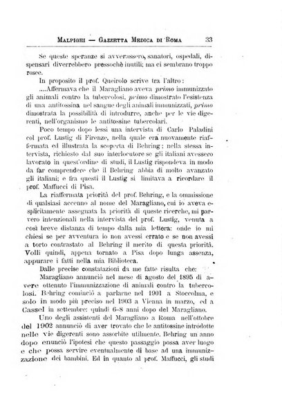 Gazzetta medica Malpighi